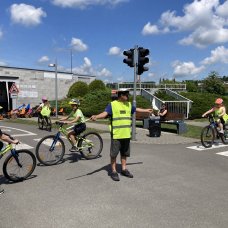 Dopravní výchova na dopravním hřišti Semafor