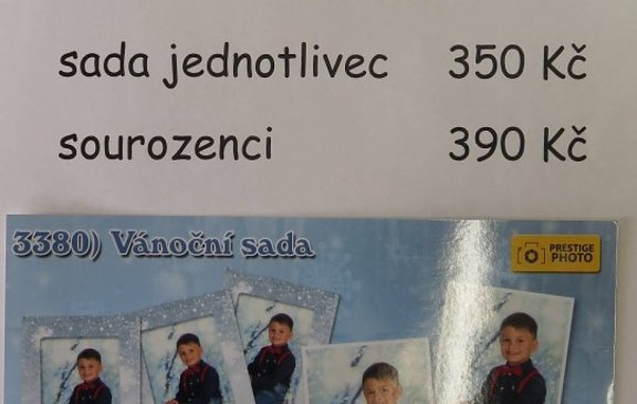 Vánoční focení