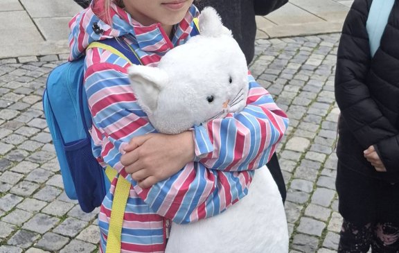 S kočičkou Olou po Olomouci