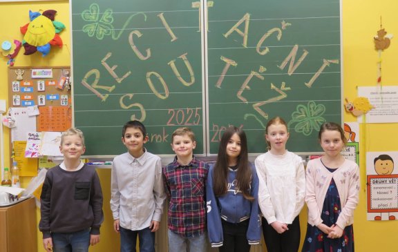 Školní kolo recitační soutěže