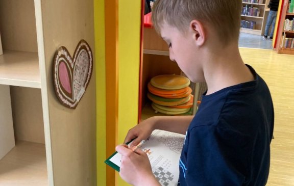 4. třída v okresní knihovně