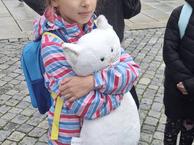 S kočičkou Olou po Olomouci