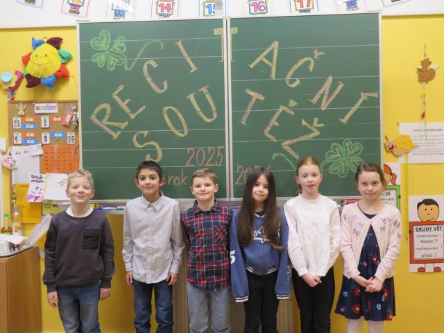 Školní kolo recitační soutěže